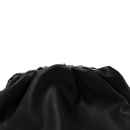 Bottega Veneta Smooth Butter Calf The Pouch Oversized Clutch Black 8 of 10
