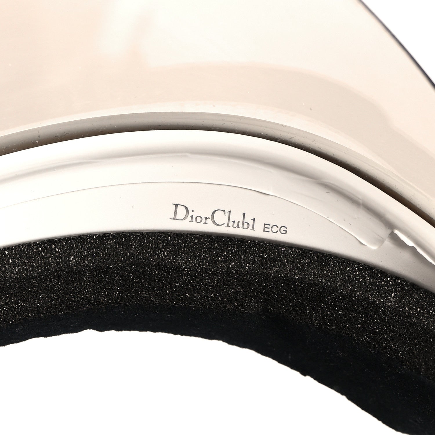 Christian Dior Mirrored DiorClub1 Sun Visor Navy 8 of 10