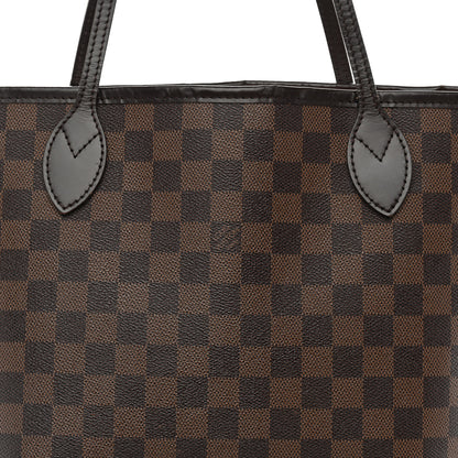 Louis Vuitton Damier Ebene Neo Neverfull MM Rose Ballerine 6 of 10