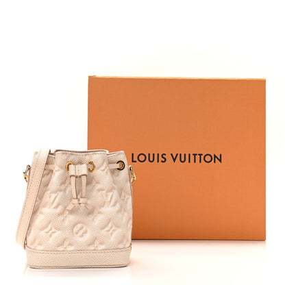 Louis Vuitton Empreinte Monogram Summer Stardust Nano Noe Beige Clair 9 of 9