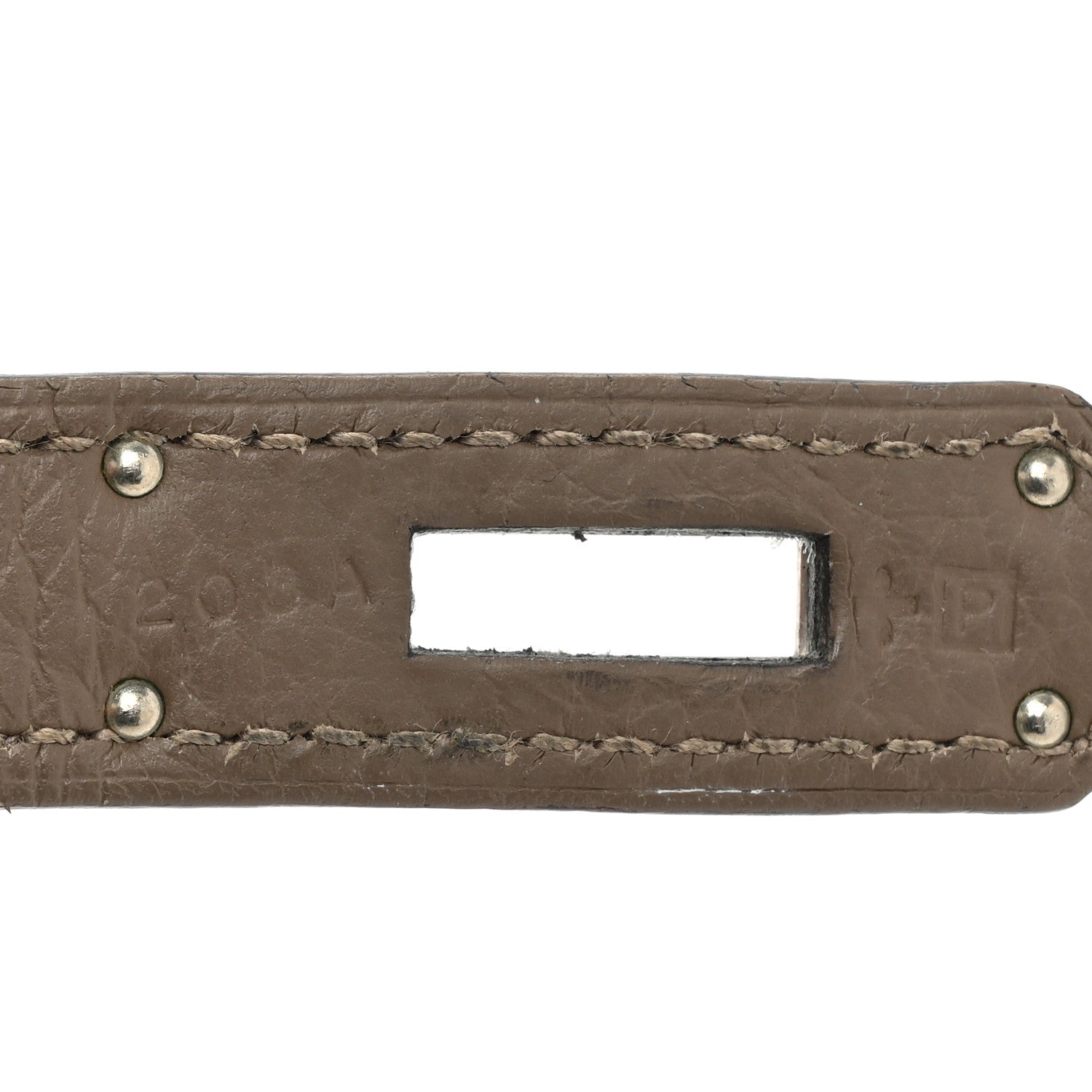 Hermes Taurillon Clemence Eclat Jypsiere 28 Etain Etoupe 7 of 11