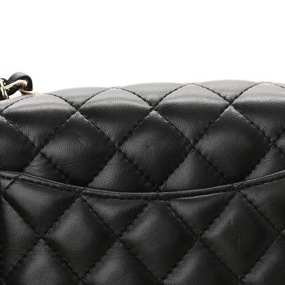 Chanel Lambskin Quilted Mini Rectangular Flap Black 13 of 16