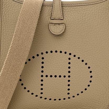 Hermes Taurillon Clemence Amazone Evelyne TPM Beige Marfa 8 of 11