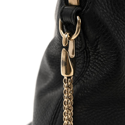 Valentino Garavani Grained Calfskin Va Va Voom Shoulder Bag Black 15 of 15