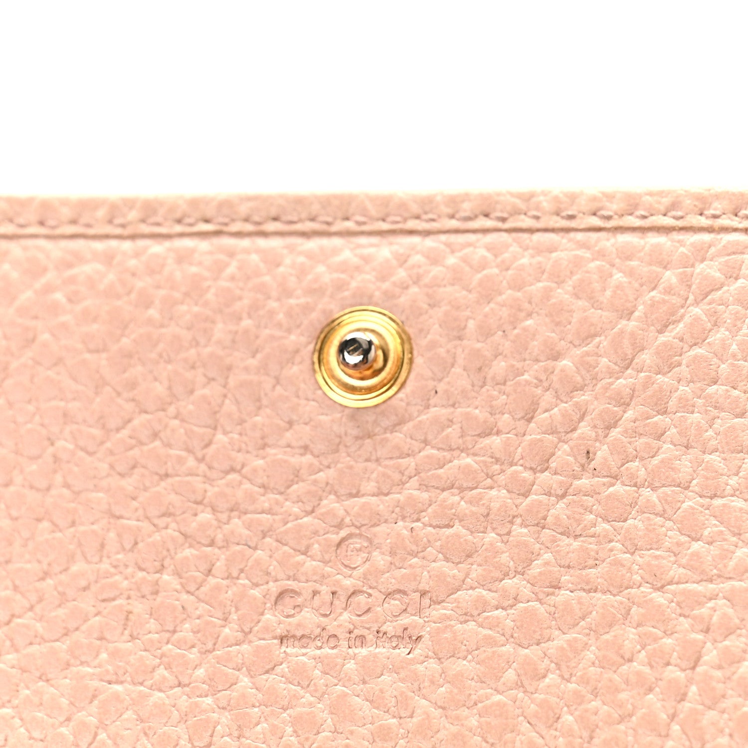 Gucci Dollar Calfskin GG Marmont Card Case Perfect Pink 6 of 9