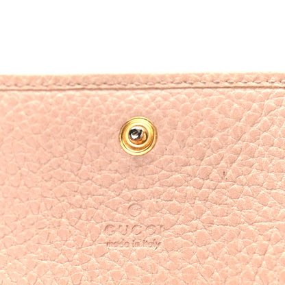 Gucci Dollar Calfskin GG Marmont Card Case Perfect Pink 6 of 9