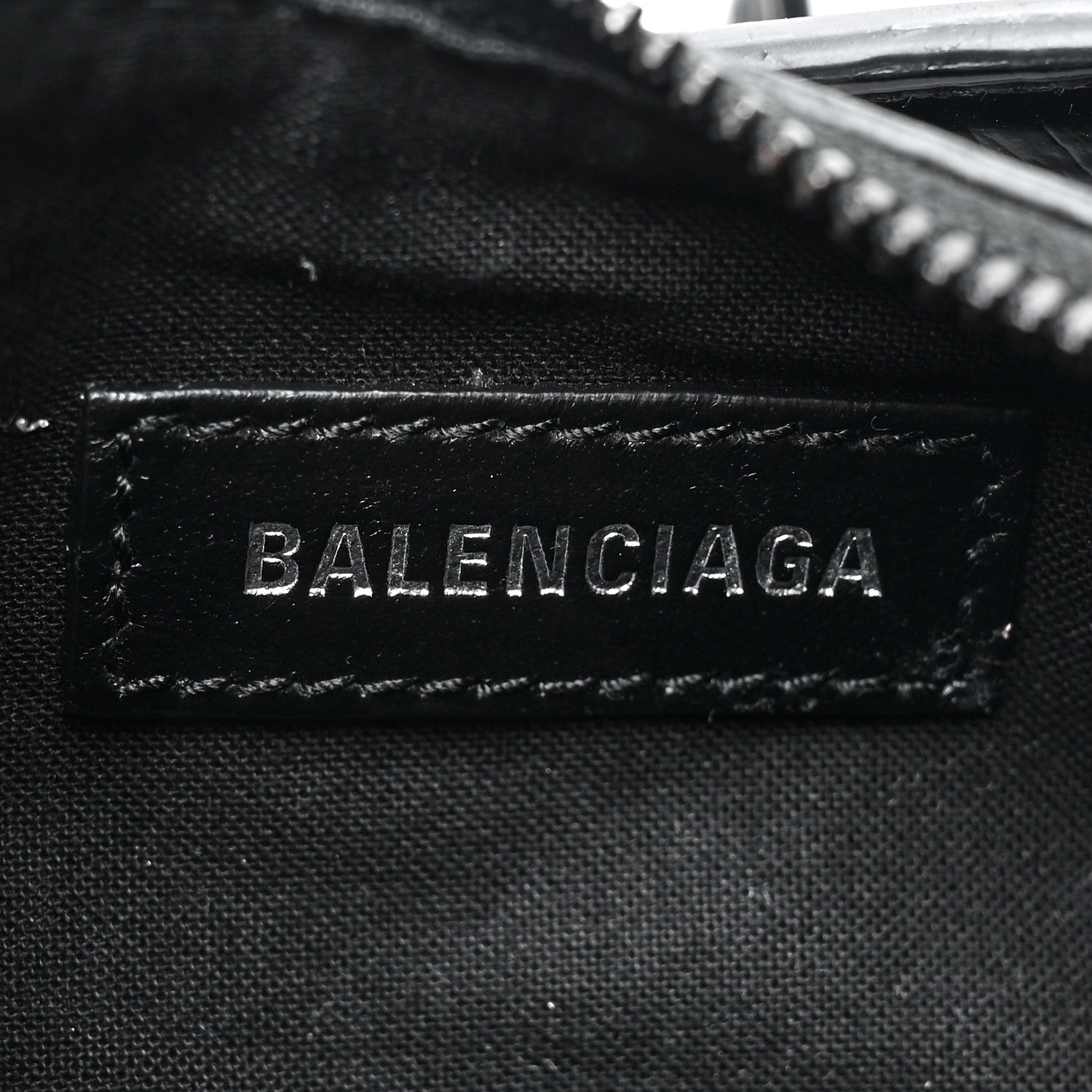 Balenciaga Patent Faux Leather Le Cagole Shoulder Bag XS Black 6 of 9
