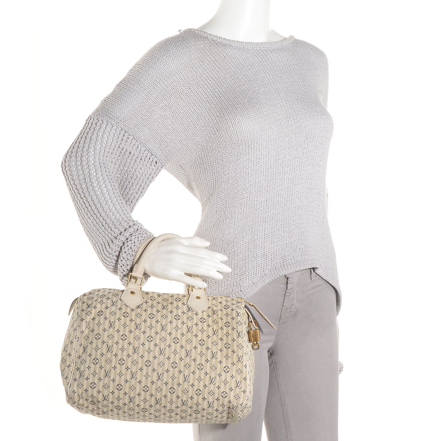 Mini Lin Croisette Speedy 30 Blue