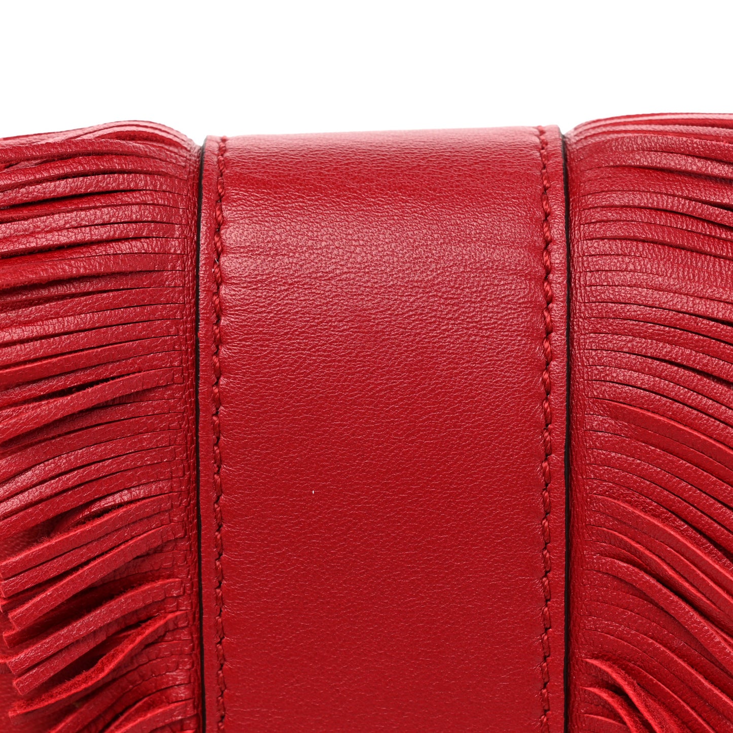 Nappa F is Fendi Fringe Baguette Fragola