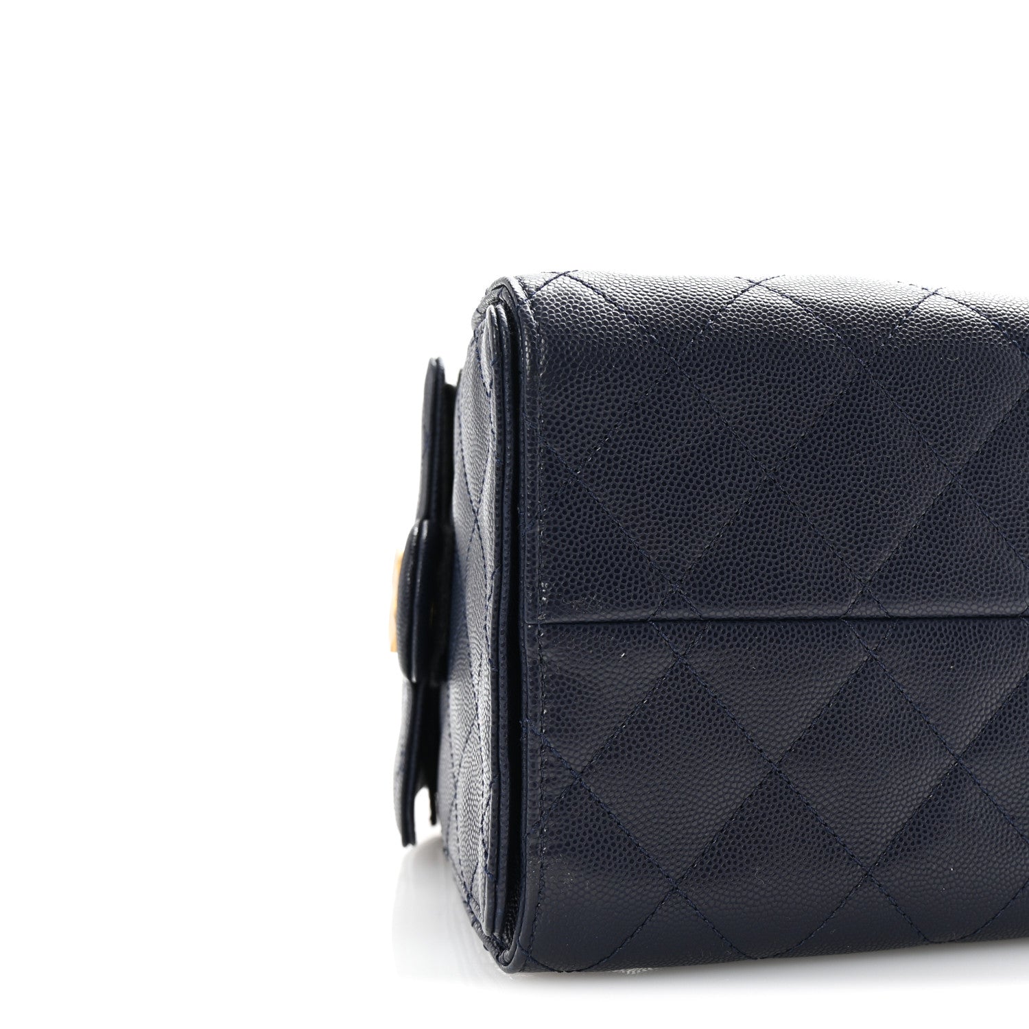 Chanel Caviar Quilted Small Chanel 25 Handbag Dark Navy 8 of 9