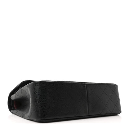 Chanel Caviar Quilted Jumbo Double Flap Black 4 of 11