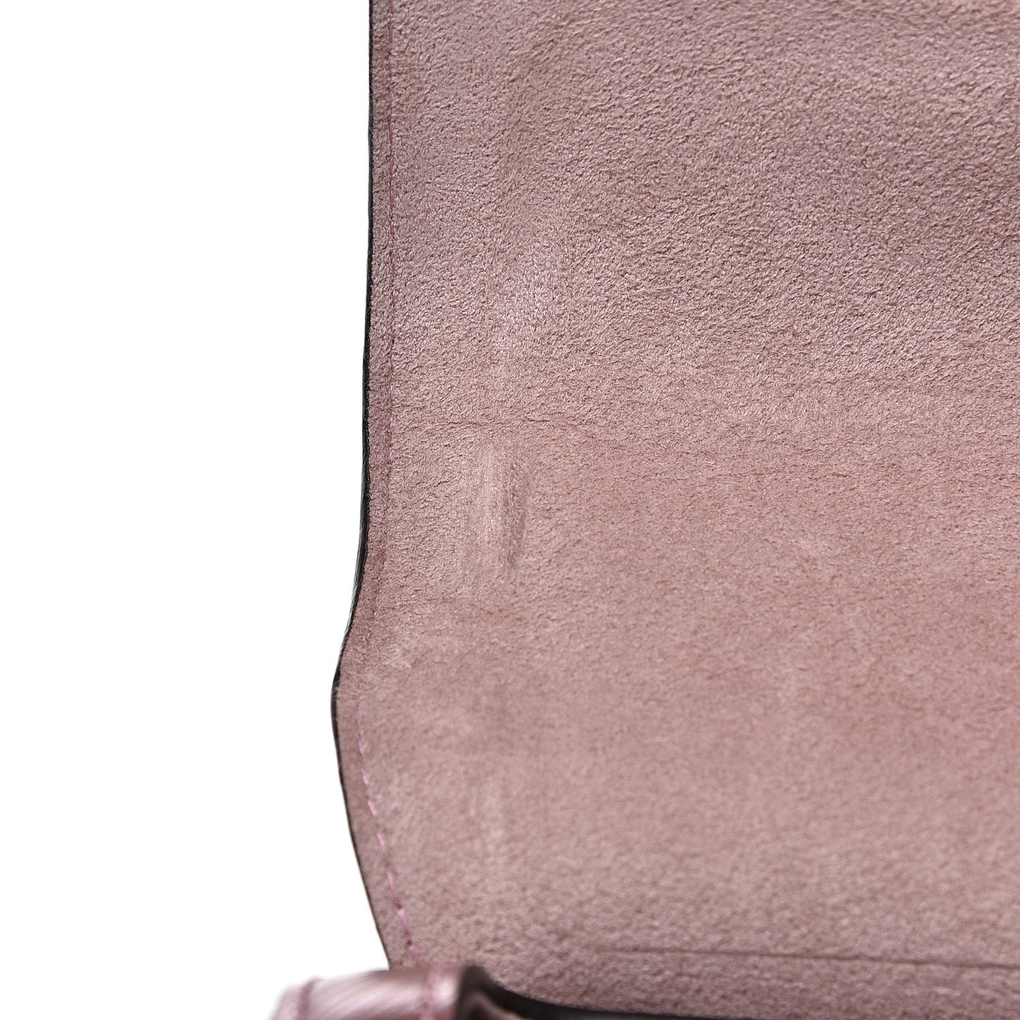 Epi Scarabeo Twist Shoulder Bag PM Rose Gold