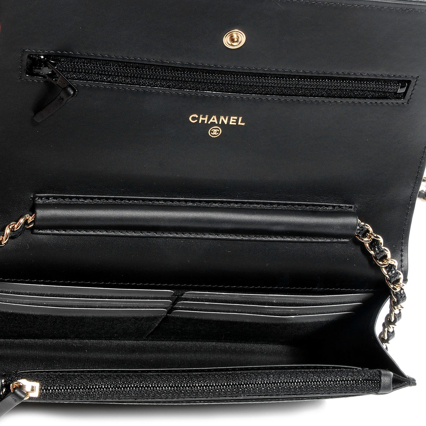 Caviar Timeless CC Wallet on Chain WOC Black