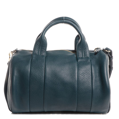 Alexander Wang Pebbled Lambskin Rocco Dark Argon w Pale Gold Hardware 1 of 8