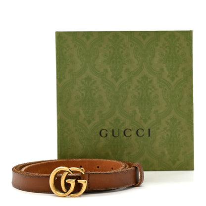 Gucci Faded Calfskin Double G 20mm Belt 105 42 Cuir 6 of 6