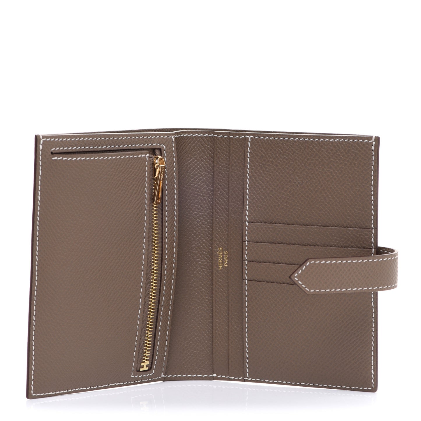 Epsom Bearn Compact Wallet Etoupe