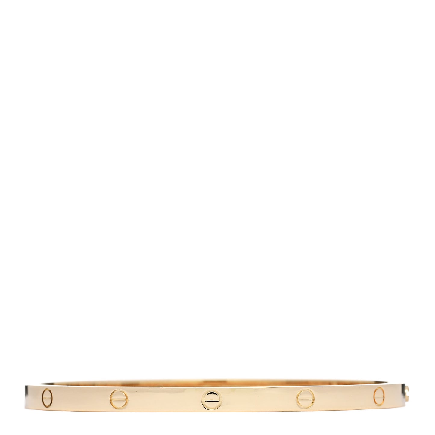 18K Yellow Gold Small LOVE Bracelet 16