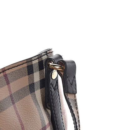 Burberry Haymarket Check Small Canterbury Tote Chocolate 13 of 13