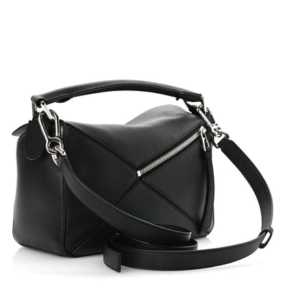 Loewe Calfskin Small Puzzle Bag Black 3 of 12