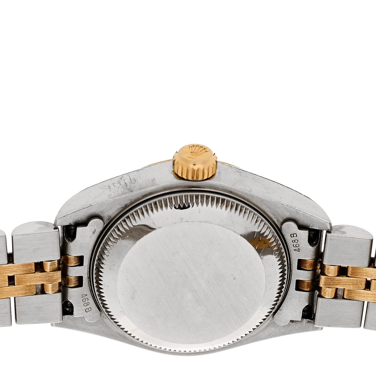 Rolex Stainless Steel 18K Yellow Gold Diamond 26mm Oyster Perpetual Datejust Watch Champagne Jubilee 79173 4 of 5