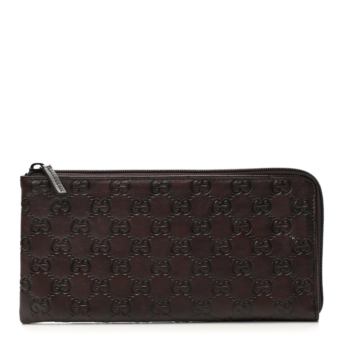 Guccissima Vitello Tender Pouch Testa di Moro