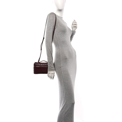 Bottega Veneta Nappa Intrecciato Bang Bang Vanity Case Barolo 2 of 10