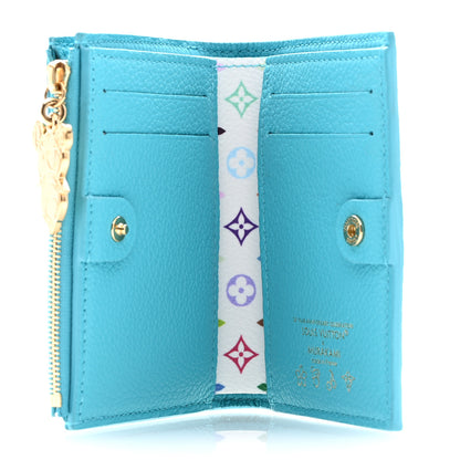 Louis Vuitton X TM Empreinte Monogram Lisa Wallet Kabira Blue 5 of 10
