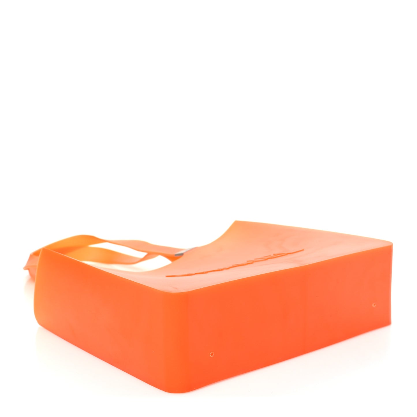 Jelly Rubber Tote Orange