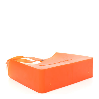 Chanel Jelly Rubber Tote Orange 3 of 9