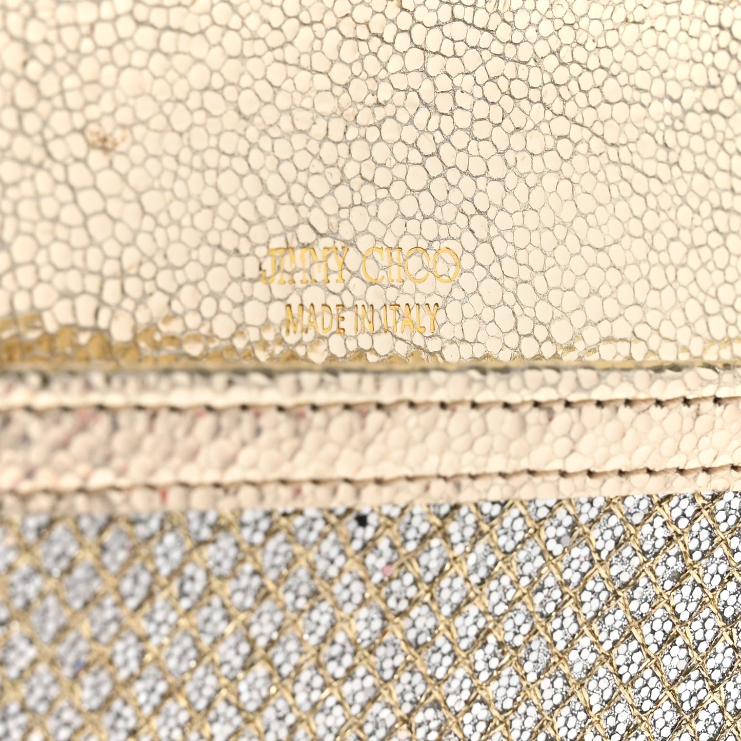 Glitter Fabric Reese Clutch Wallet Metallic