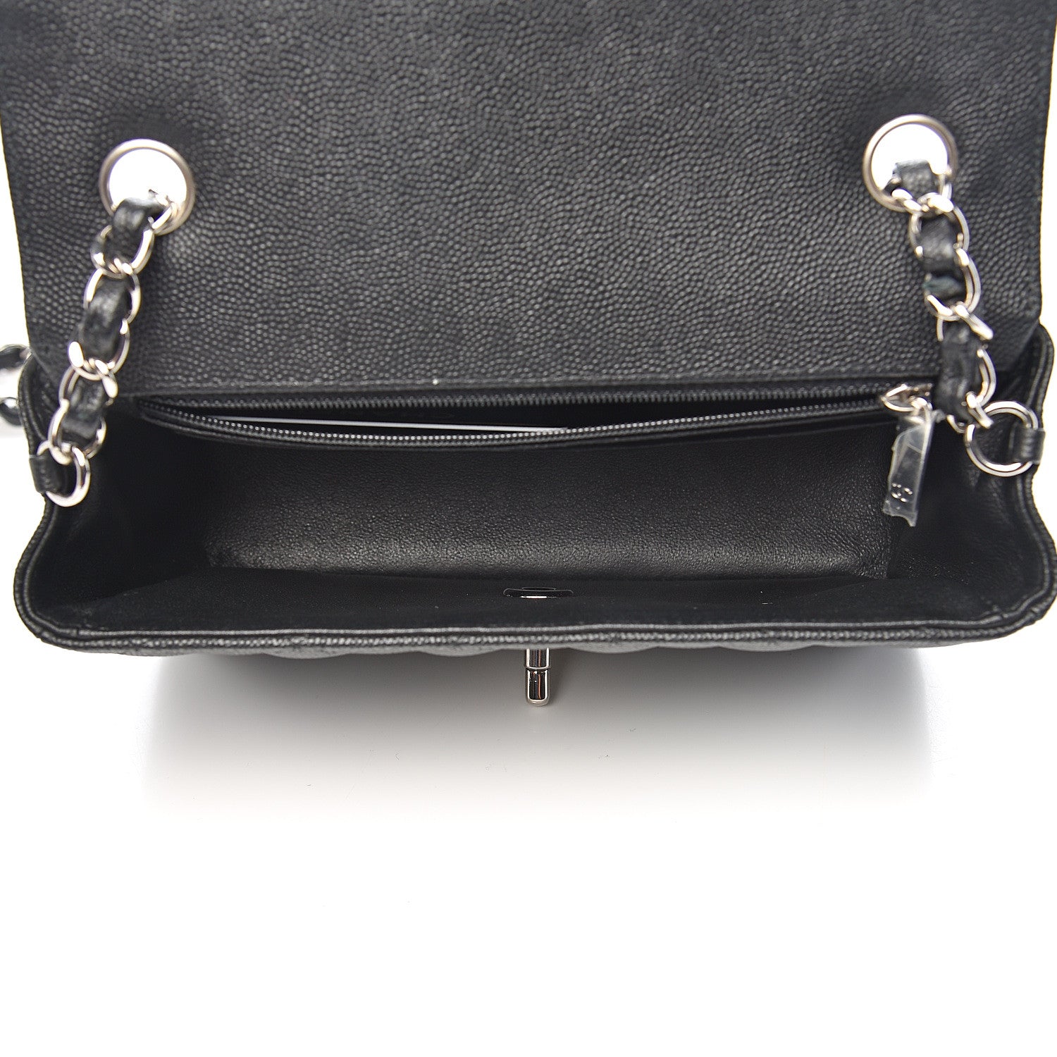 Chanel Caviar Quilted Mini Rectangular Flap Black 5 of 10