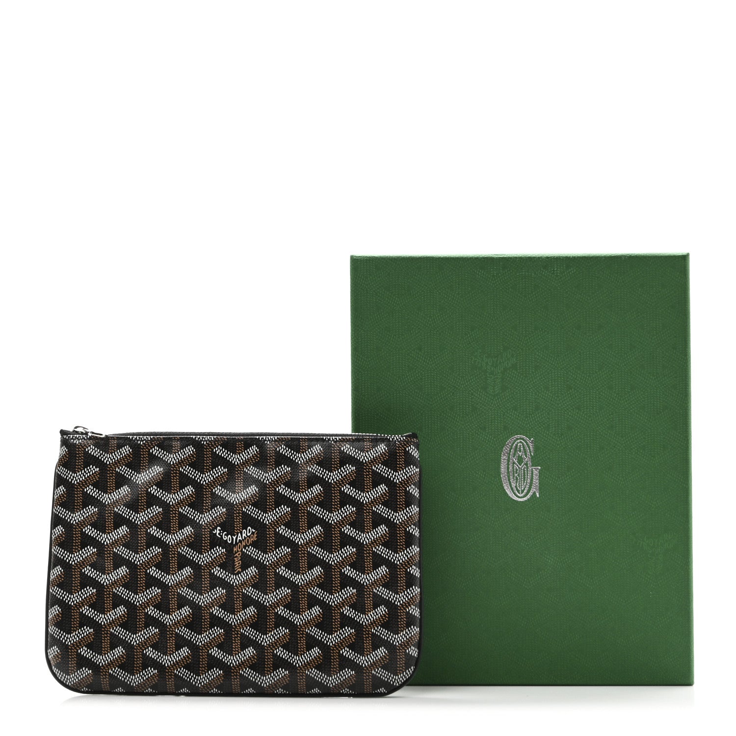 Goyard Goyardine Senat Pochette PM Black 9 of 9