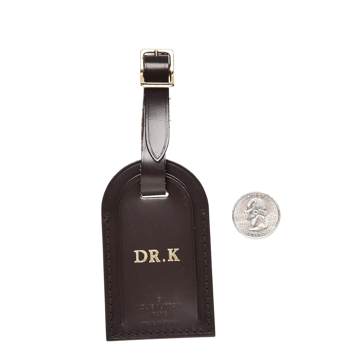 Louis Vuitton Calfskin Luggage Tag Ebene 3 of 3
