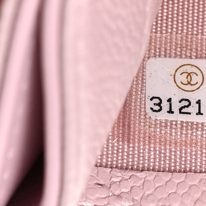 Chanel Caviar Quilted Card Holder Light Pink 8 of 9