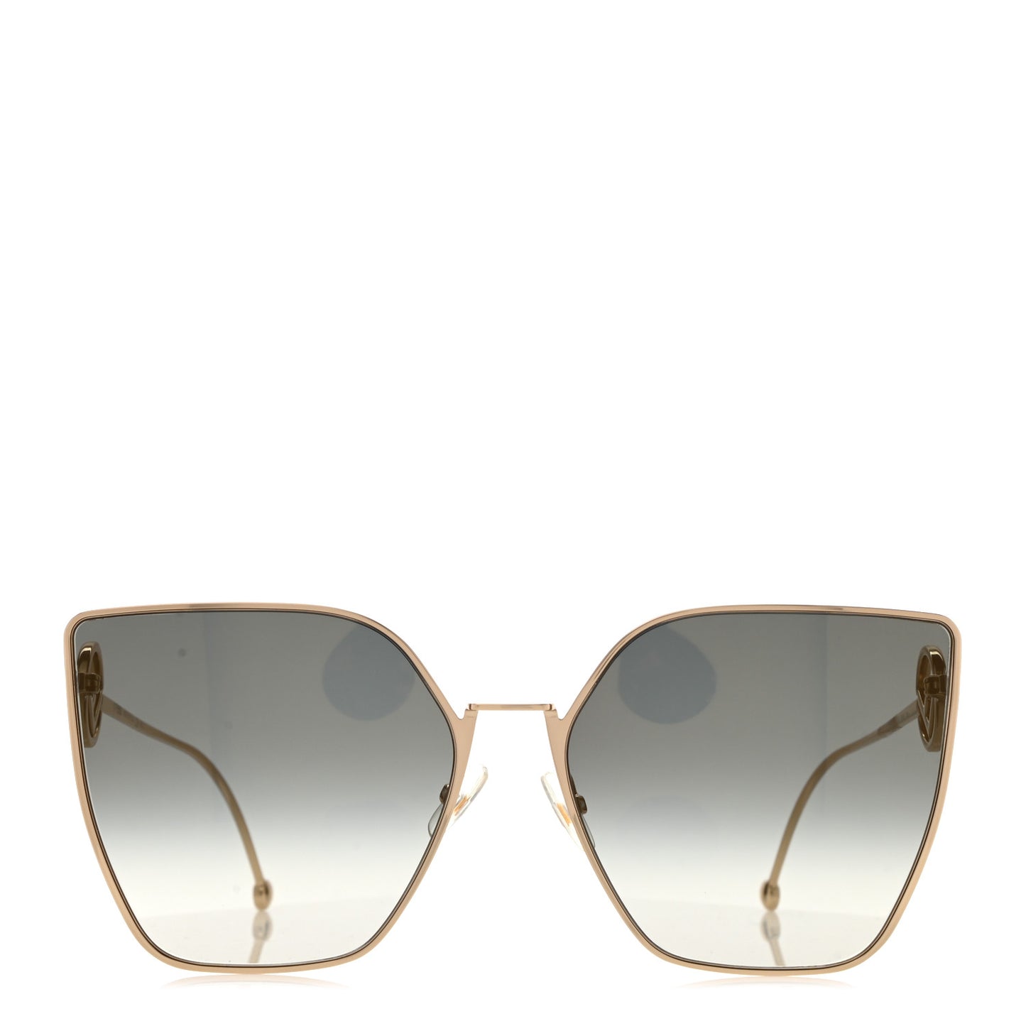 Metal F is Fendi Sunglasses FF 0323/S Gold