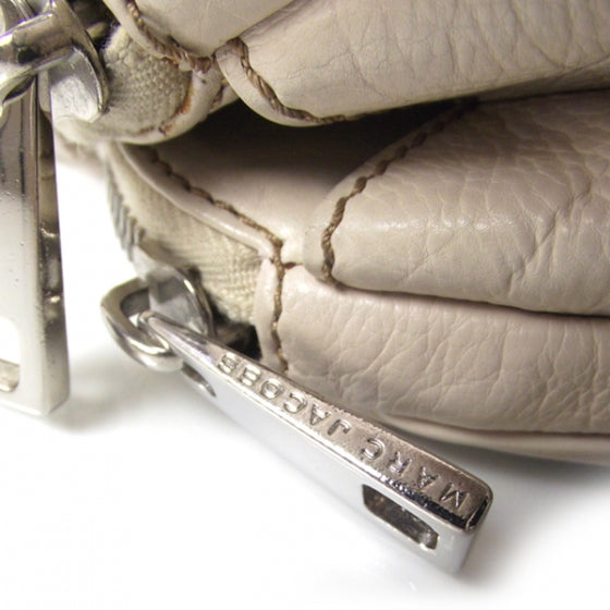 Leather Blake Satchel Ivory