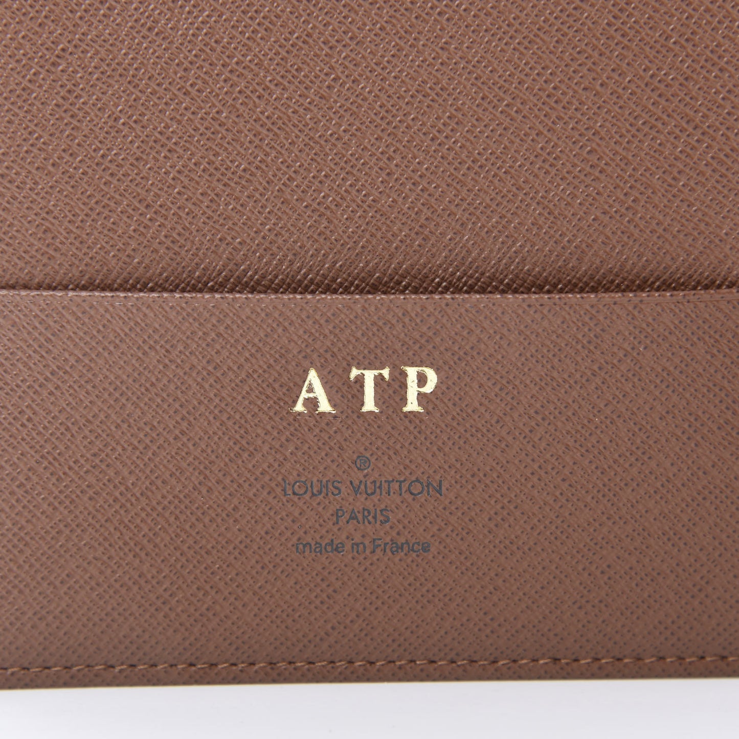 Monogram Large Ring Agenda Cover