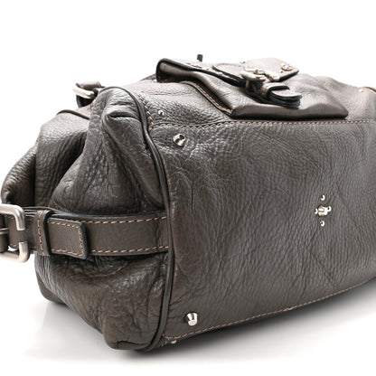 Chloe Calfskin Medium Paddington Satchel Gris Vert 8 of 9
