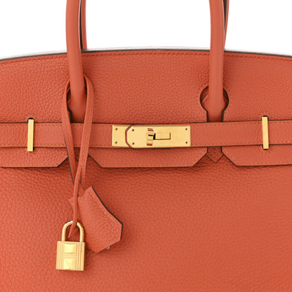 Hermes Togo Birkin 30 Feu 8 of 11