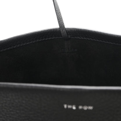 The Row Grained Calfskin Small N/S Park Tote Black 6 of 10