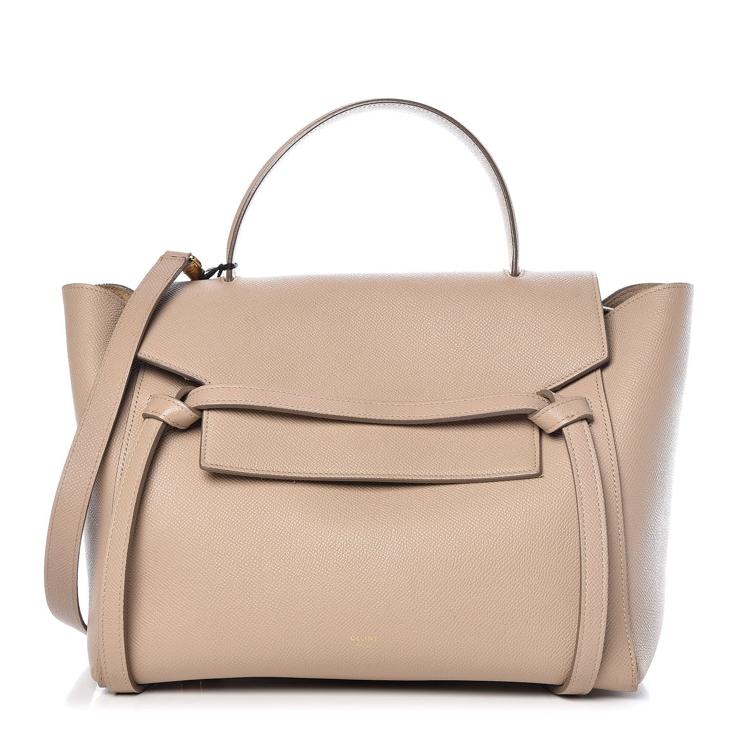 Celine Grained Calfskin Mini Belt Bag Light Taupe 1 of 15