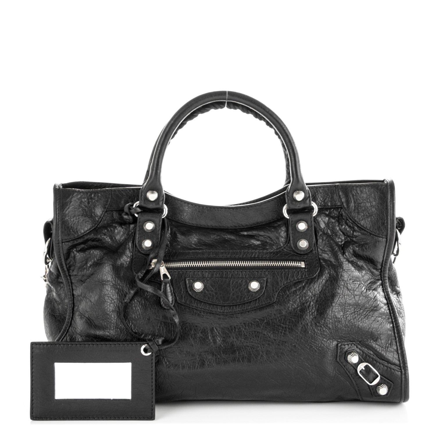 Balenciaga Agneau Giant 12 Silver Hardware City Black 1 of 7