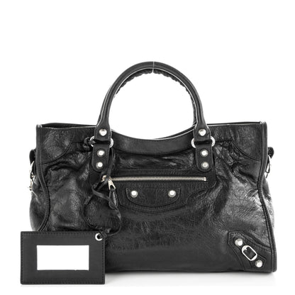 Balenciaga Agneau Giant 12 Silver Hardware City Black 1 of 7
