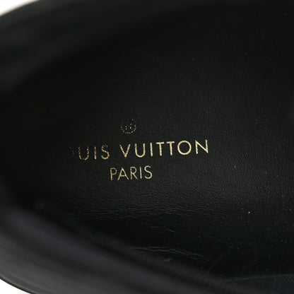 Louis Vuitton Calfskin LV Tattoo Sneaker Boots 10 Black 6 of 11