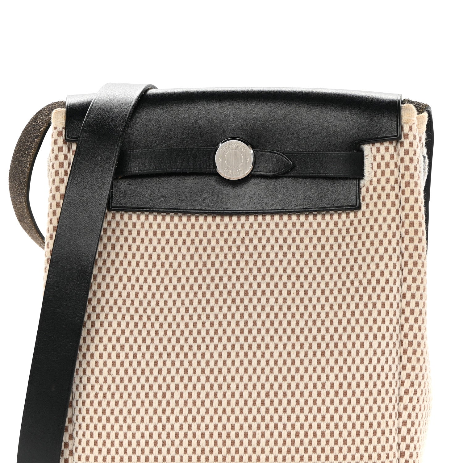 Hermes Toile Herbag TPM Natural Black 9 of 13