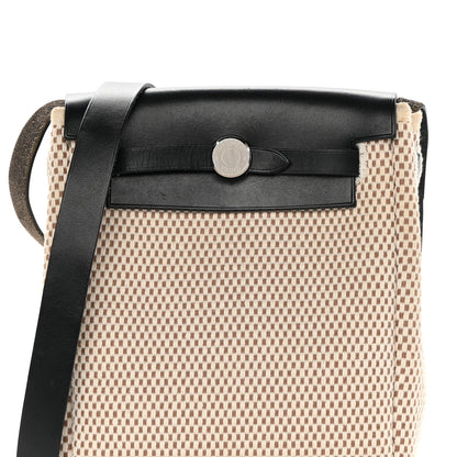 Hermes Toile Herbag TPM Natural Black 9 of 13