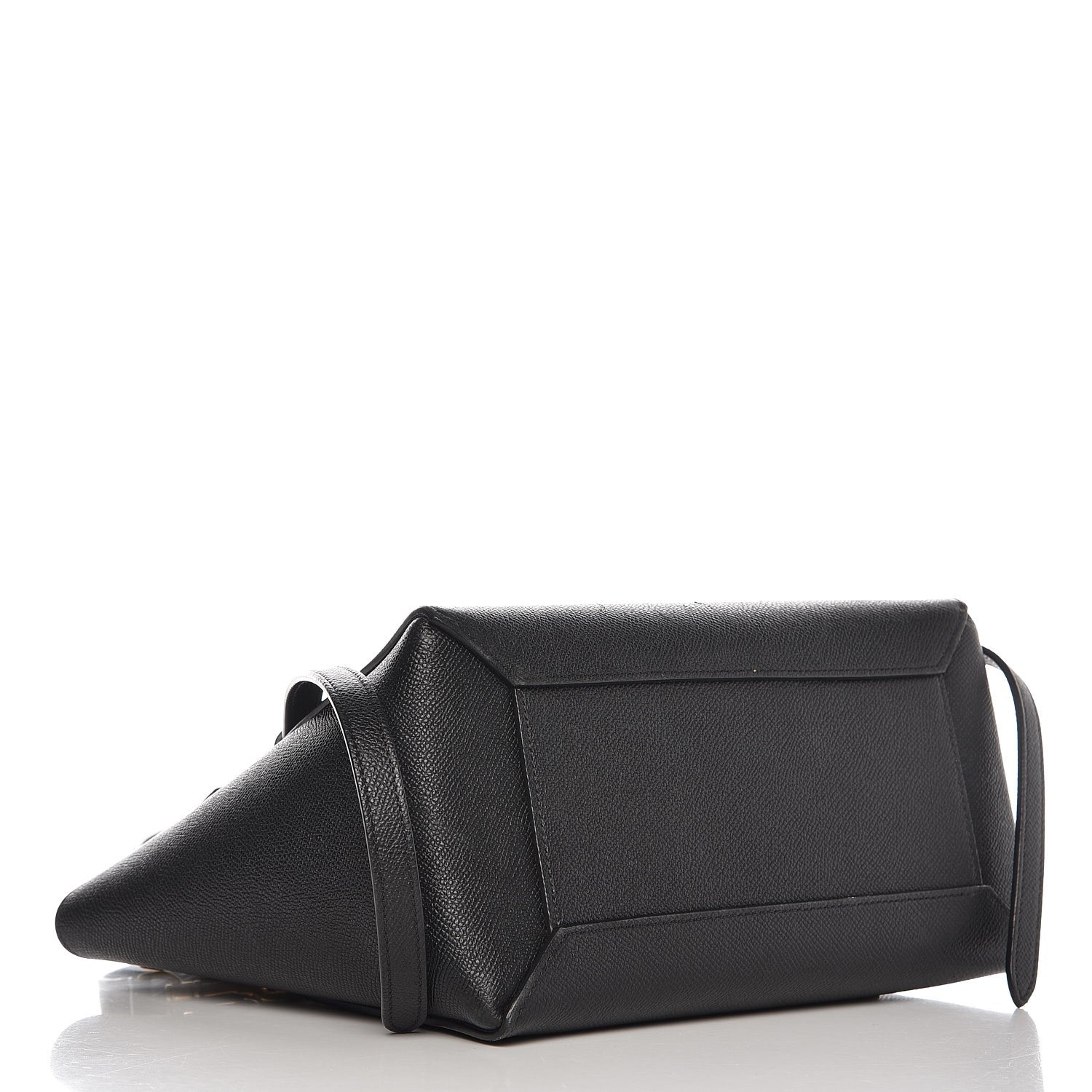 Celine Grained Calfskin Micro Belt Bag Black 5 of 9