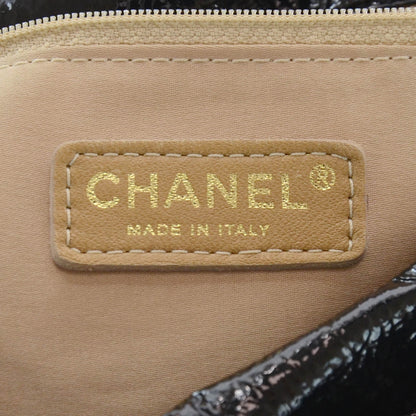 Chanel Vinyl XL Rock and Chain Flap Black 6 of 10