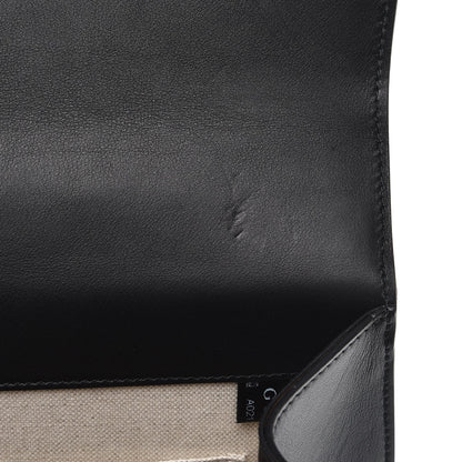 Gucci Calfskin Bamboo Web Large Dionysus Top Handle Bag Black Bright Evergreen Hibiscus Red 11 of 12