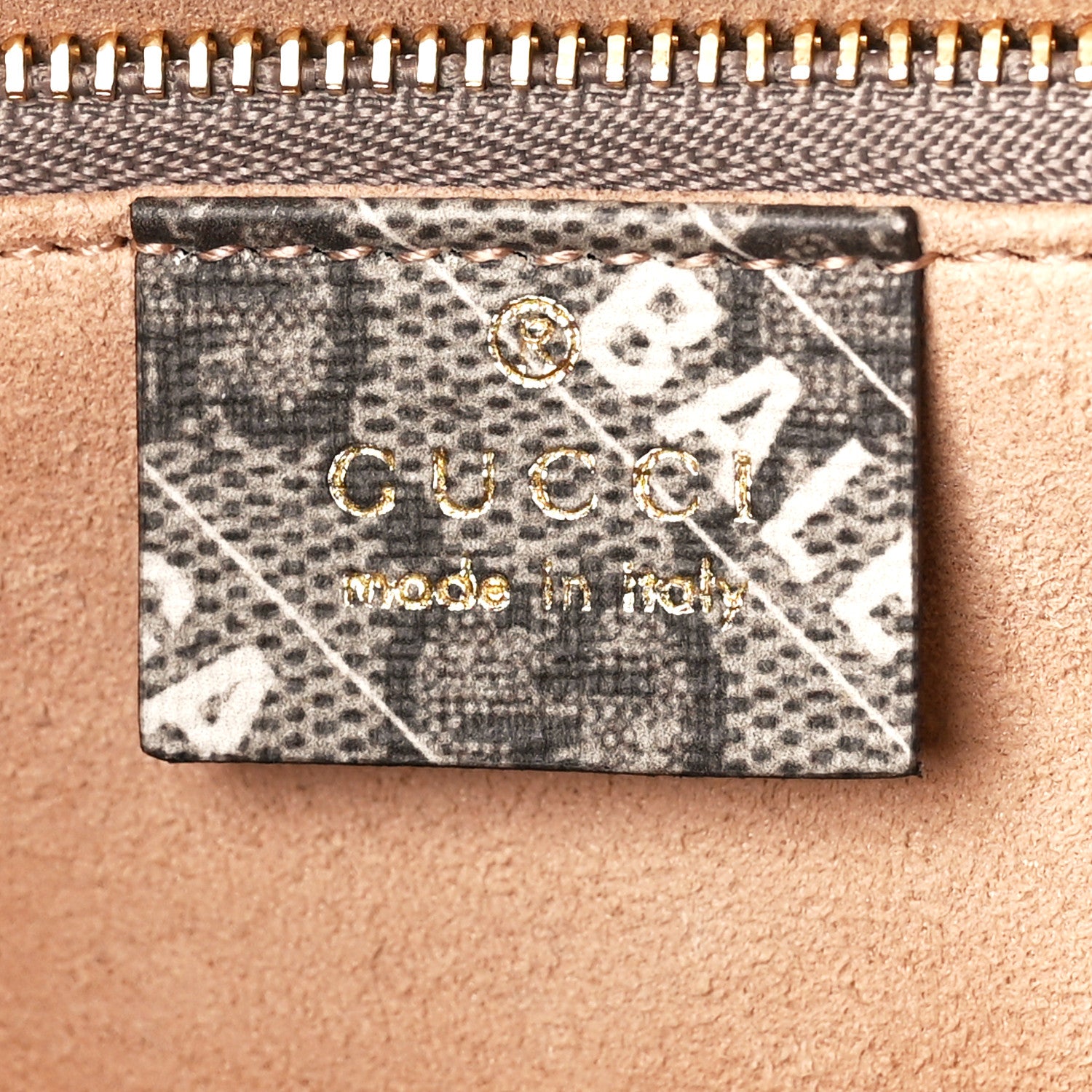 Gucci X BALENCIAGA GG Supreme Monogram Logo Print Horsebit 1955 Shoulder Bag Beige Ebony 6 of 11